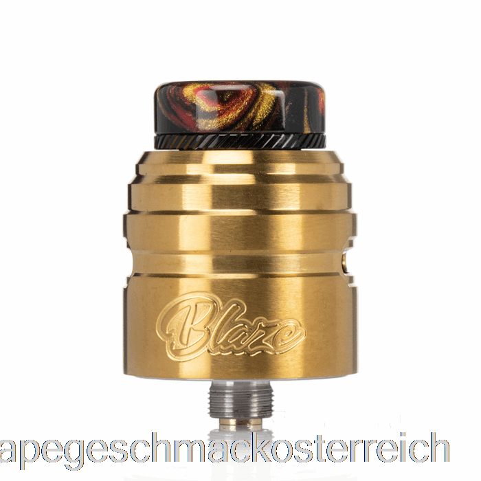 Thunderhead Creations Blaze Solo 24mm BF RDA Gold Vape Geschmack